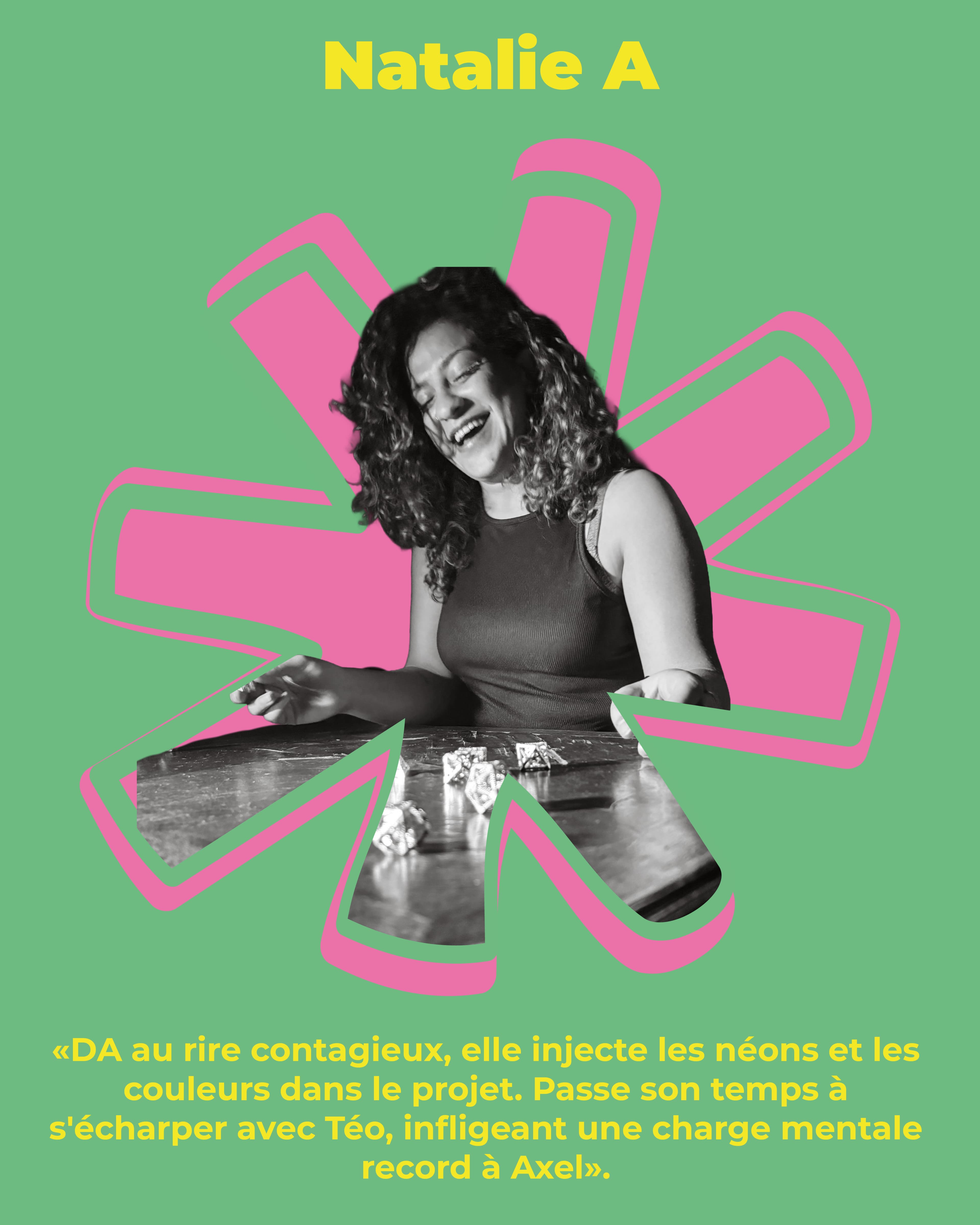 Présentation de Natalie
